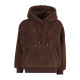 Karl Kani Γυναικεία μπλούζα fleece Signature Teddy Oversized Hoodie